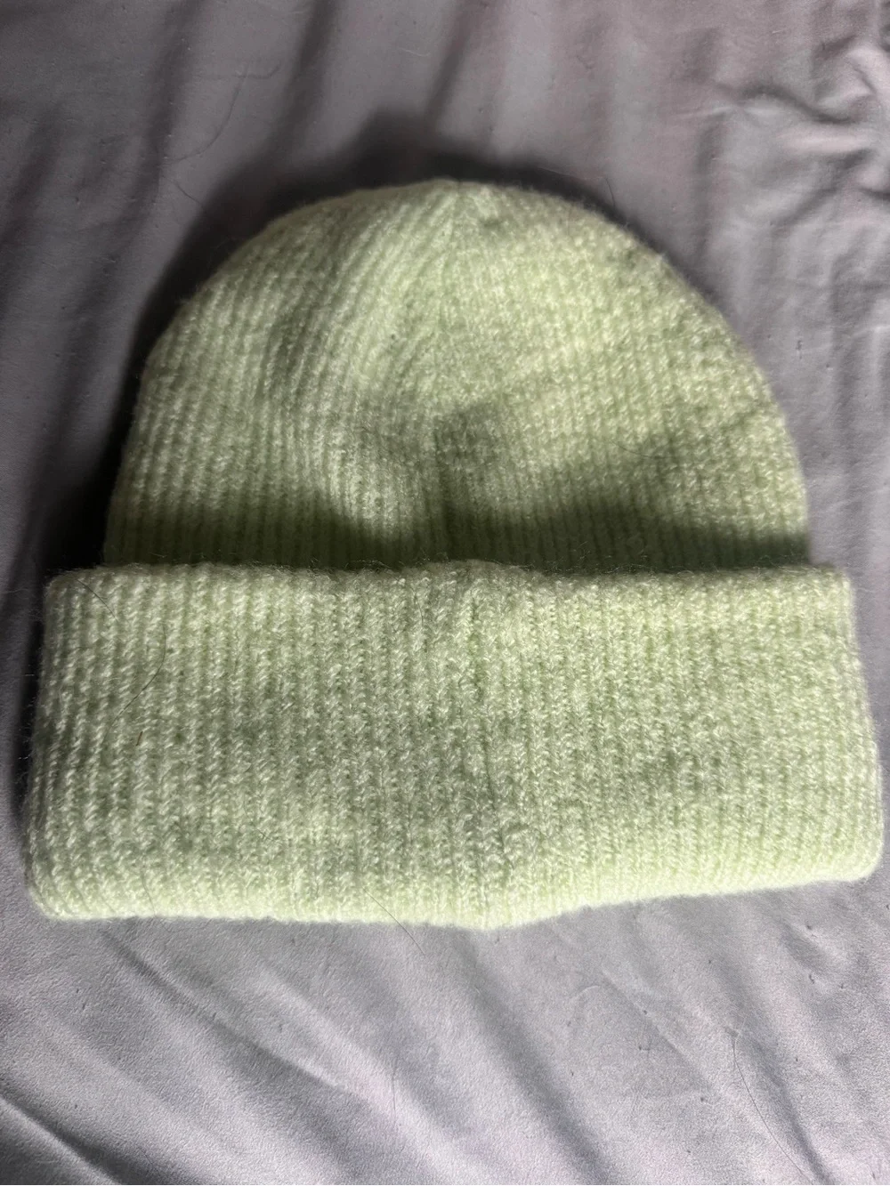 American Eagle Outfitters Soft Knit Beanie in Light Green